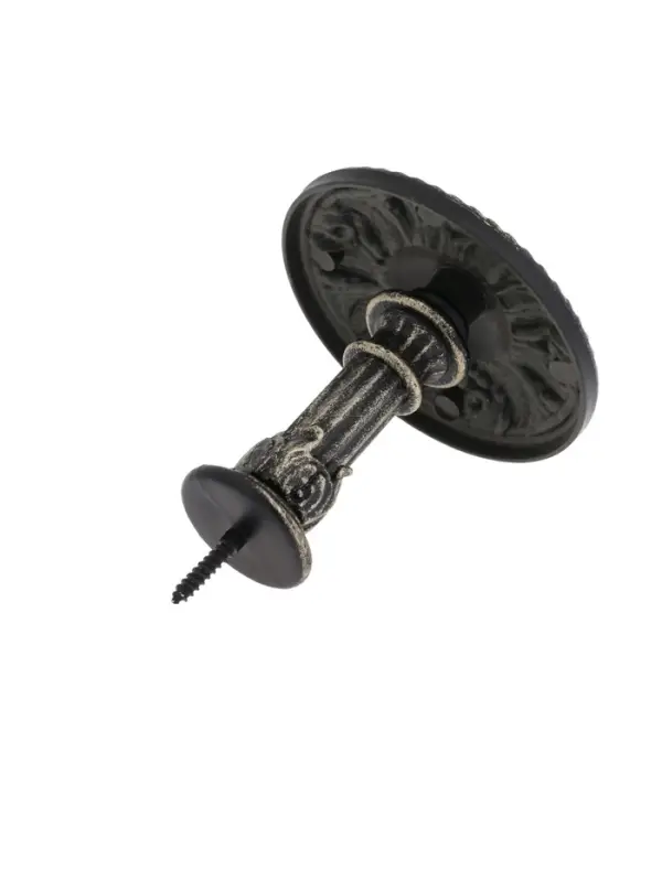 Крючок для штор CAPPIO KS031, d=95 мм, цвет черное золото, 2 шт