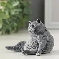 Сувенир "Кот сидит" 5,7 см