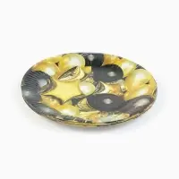 МП Тарелка одноразовая бумажная "Черное золото", шары, 18 см (10 шт.)