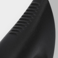 Шеф-нож, лезвие 19,5 см, черная ручка