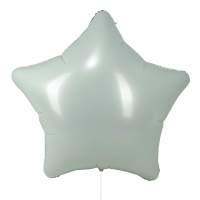 Шар фольгированный 68" &laquo;Звезда гигант&raquo;, цвет белый