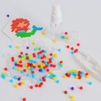 Аквамозаика с декорациями &laquo;Тачки&raquo;, 3 фигурки, 300 шариков