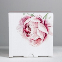 Коробка‒пенал, упаковка подарочная, &laquo;Самой нежной&raquo;, 15 х 15 х 7 см