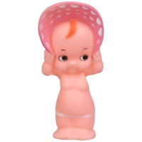 Резиновая игрушка для ванны &laquo;Девочка в шляпе&raquo;, 12,5, с пищалкой, Крошка Я