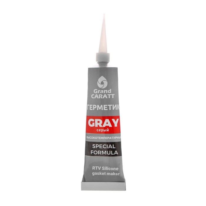 Герметик прокладок Grand Caratt, силиконовый, 50 г, серый