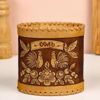 Туес для специй &laquo;Птицы&raquo;, соль, 15х9х14 см