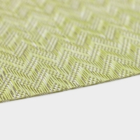 Салфетки сервировочные на стол Доляна, 4 шт, 45&times;30 см, цвет зелёный