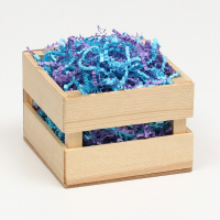 Наполнитель бумажный &laquo;Для него&raquo;, микс, сине-фиолетовый, 1000 г