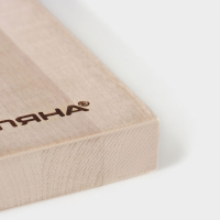 Доска разделочная Доляна &laquo;Классика&raquo;, 35&times;25&times;2 см, берёзa