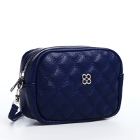 Сумка кросс-боди на молнии, цвет синий