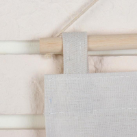 Органайзер подвесной с карманами Доляна &laquo;Зигзаг&raquo;, 8 отделений, 35&times;53 см, цвет серый