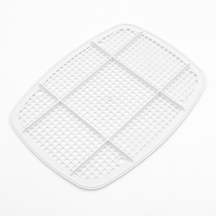 Туалет &laquo;Айша&raquo; S с высоким бортом и сеткой,  45 х 35 х 18,5 см, оранжевый