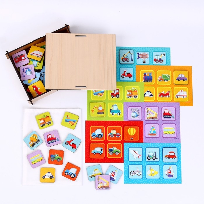 Детское лото &laquo;Транспорт&raquo;