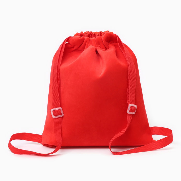 Сумка детская &laquo;Синий трактор&raquo;, 35 &times; 30 см, цвет красный