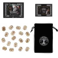 Руны гадальные &laquo;Славянские&raquo;, 18 рун, бархатный мешочек (12х18 см), 16+