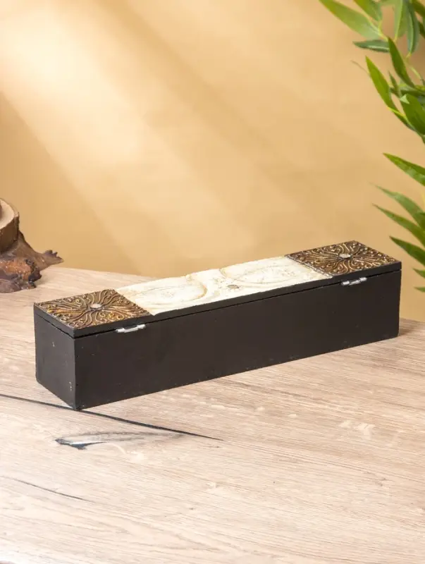 Шкатулка "Будда" 32х7х7 см, МДФ