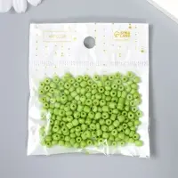 Бисер круглый 6/0 "Оливковый" 20 гр