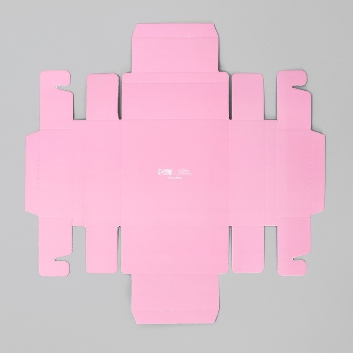 Коробка для конфет, кондитерская упаковка, 4 ячейки, &laquo;Любимое сладкое&raquo;, 10.5 х 10.5 х 3.5 см