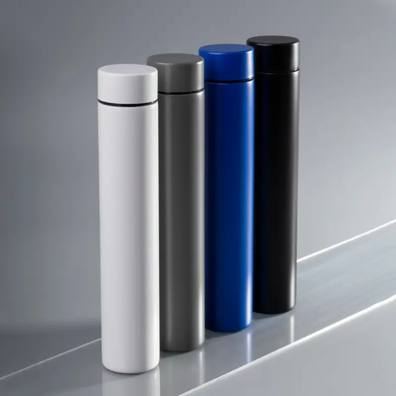 Термобутылка Metropolis, черная