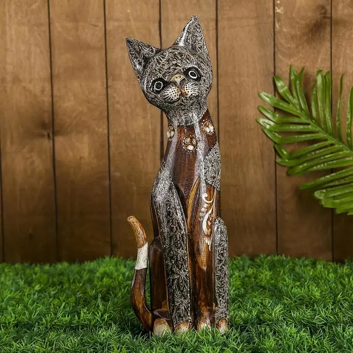 Сувенир &laquo;Кошка&raquo;, 30 см, дерево