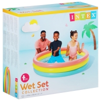 Бассейн надувной INTEX &laquo;Радуга&raquo;, 147&times;33 см, от 2 лет, 57422NP