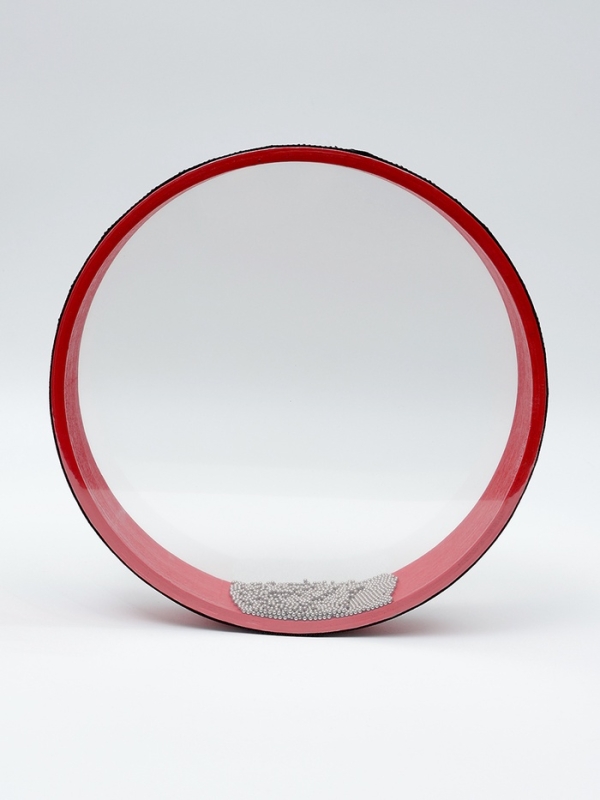 Музыкальный инструмент Барабан Шум Моря Music Life красный, 25 см