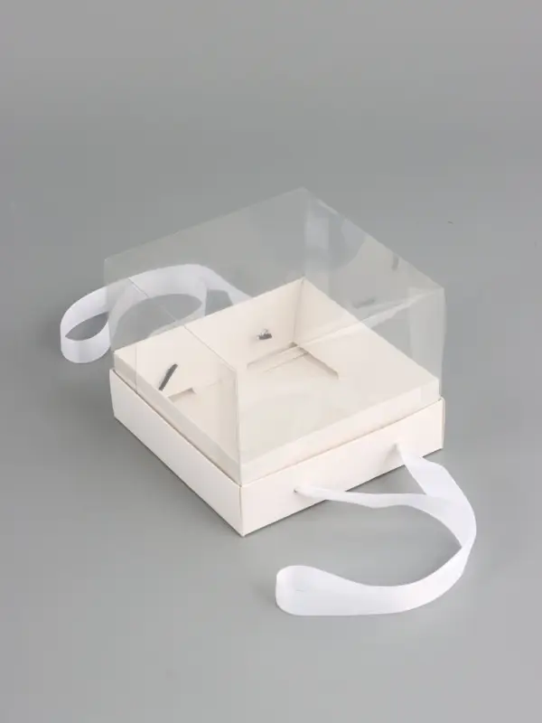 Коробка под бенто-торт 16 х 16 х 12,5 см