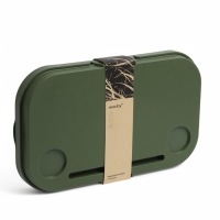 Корзина - столик Maclay 2 в 1, складная, 47 х 28,5 х 23,5 см, стол 45 х 28 х 16 см, зелёная