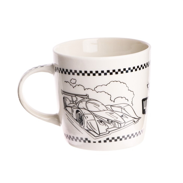 Кружка под роспись &laquo;Чемпион&raquo;, 300 мл