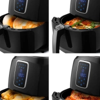 Аэрогриль электрический с поддоном КТ-2208 - 5,2 л - 1800 Вт