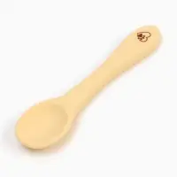 Тарелка детская на присоске и ложка, молочный, Mum&Baby