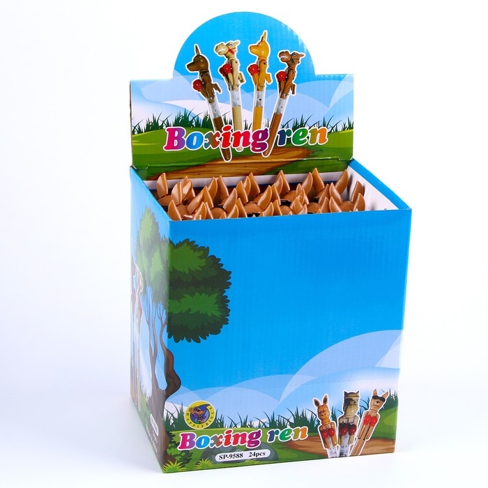 Прикол ручка &laquo;Кенгуру&raquo;, боксёр