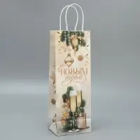 Пакет под бутылку &laquo;Шампанское&raquo;, 13 x 36 x 10 см