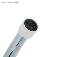 Смеситель для ванны Accoona A7182G, двухрычажный, белый/хром