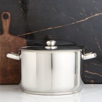 Кастрюля цельнотянутая &laquo;Профи&raquo;, 10 л, d=28 см, капсульное дно, индукция