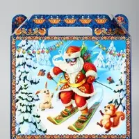 Подарочная коробка новогодняя &laquo;Олимпиада&raquo;, Чемоданчик малый, 17.3&times;6.5&times;15 см