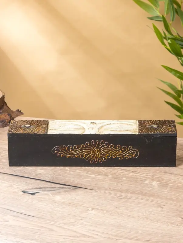 Шкатулка "Будда" 32х7х7 см, МДФ