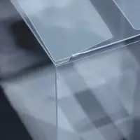Складная прозрачная коробка из PVC, для упаковки подарков, 7&times;7&times;7 см