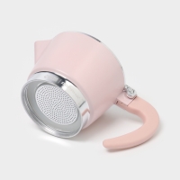 Кофеварка гейзерная "Облако" на 3 чашки, цвет розовый