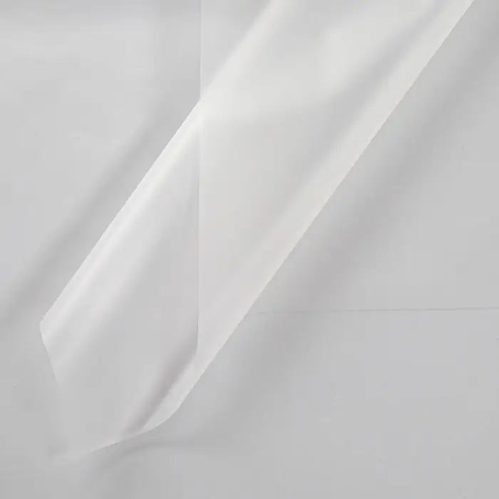 Пленка для декора и флористике, прозрачная матовая в листах, 57&times;57 см 50 мкм