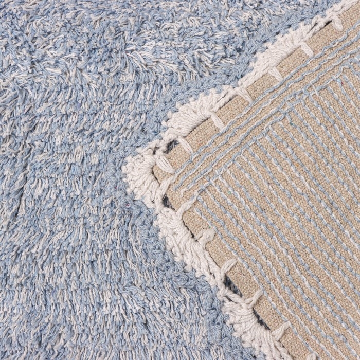 Коврик для дома Доляна &laquo;Тэя&raquo;, 50&times;80 см, цвет голубой