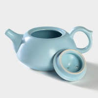 Набор для чайной церемонии керамический &laquo;Утро&raquo;, 5 предметов: 4 пиалы 50 мл, чайник 200 мл