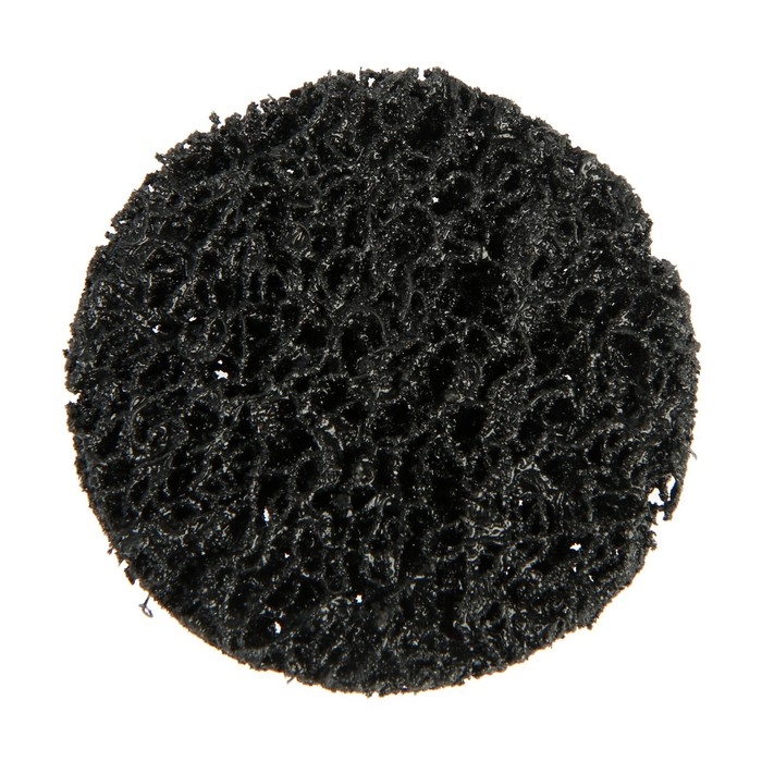 Круг коралловый по металлу ТУНДРА, для шлифовки и полировки, для дрели, М8, 75 мм, 2 шт.