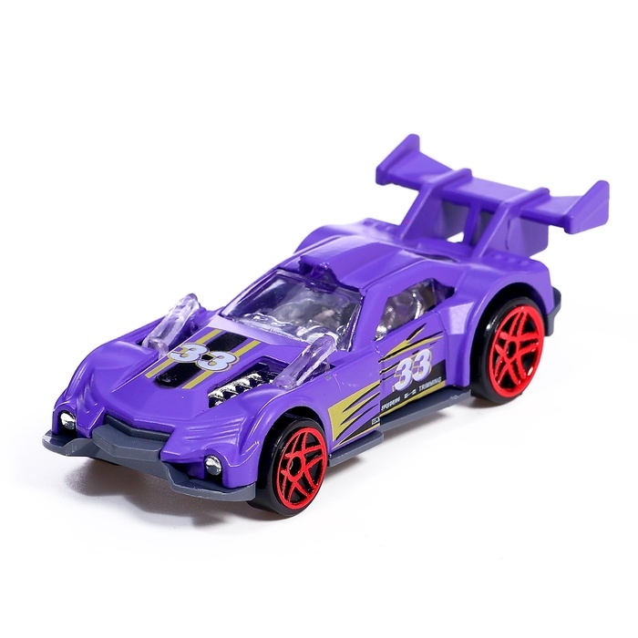 Набор металлических машин Hot Cars, в кейсе, 8 шт.