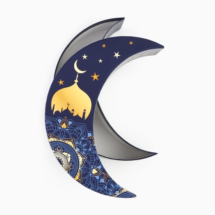 Коробка из переплетного картона &laquo;Узоры&raquo;, Рамадан, 15 х 23 х 6 см