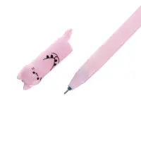 Ручка гелевая СТИРАЕМЫЕ ЧЕРНИЛА, стержень синий 0,35 мм, корпус с рисунком МИКС