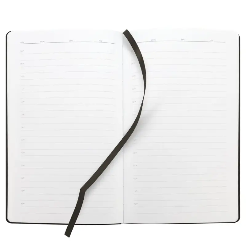 Ежедневник Knit, недатированный, черный