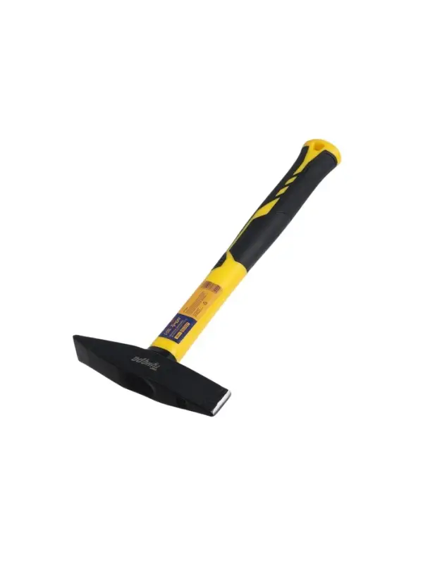 Молоток сварщика ТУНДРА, двухсторонний плоский боек, двухкомпонентная рукоятка, 500 г