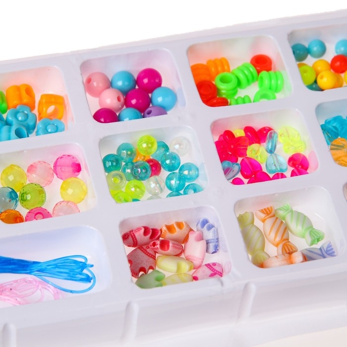 Набор для творчества &laquo;Студия украшений&raquo;, Холодное сердце, 13 видов бусин