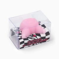 Мялка антистресс &laquo;Нахальный, но очаровательный&raquo;, розовая, 4,4 х 3,5 см